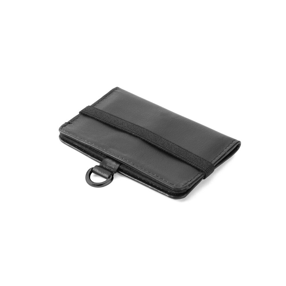 ORVYN Geldbörse aus Leder mit RFID für 10 Kreditkarten - schwarz-254