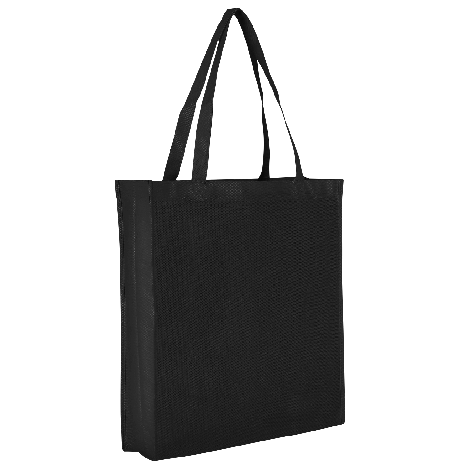 tiefe Tasche PP - lange Henkel - schwarz-633
