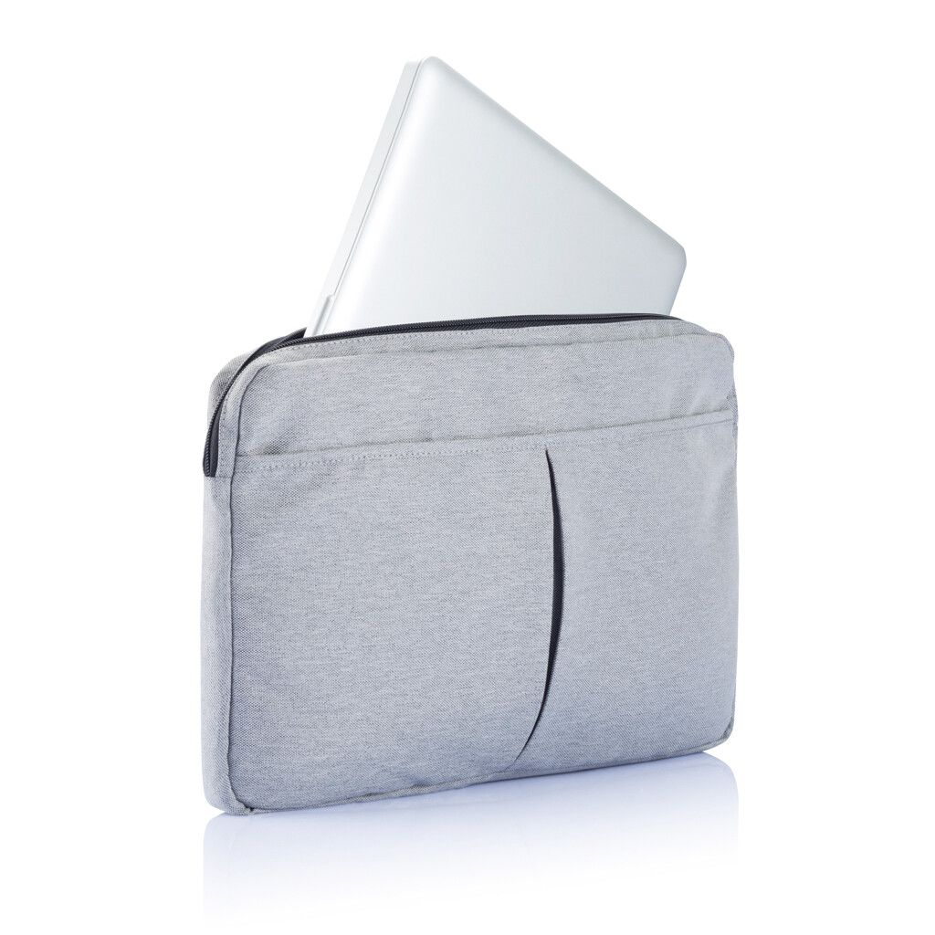 15” Laptophülle, PVC-frei - grau-263
