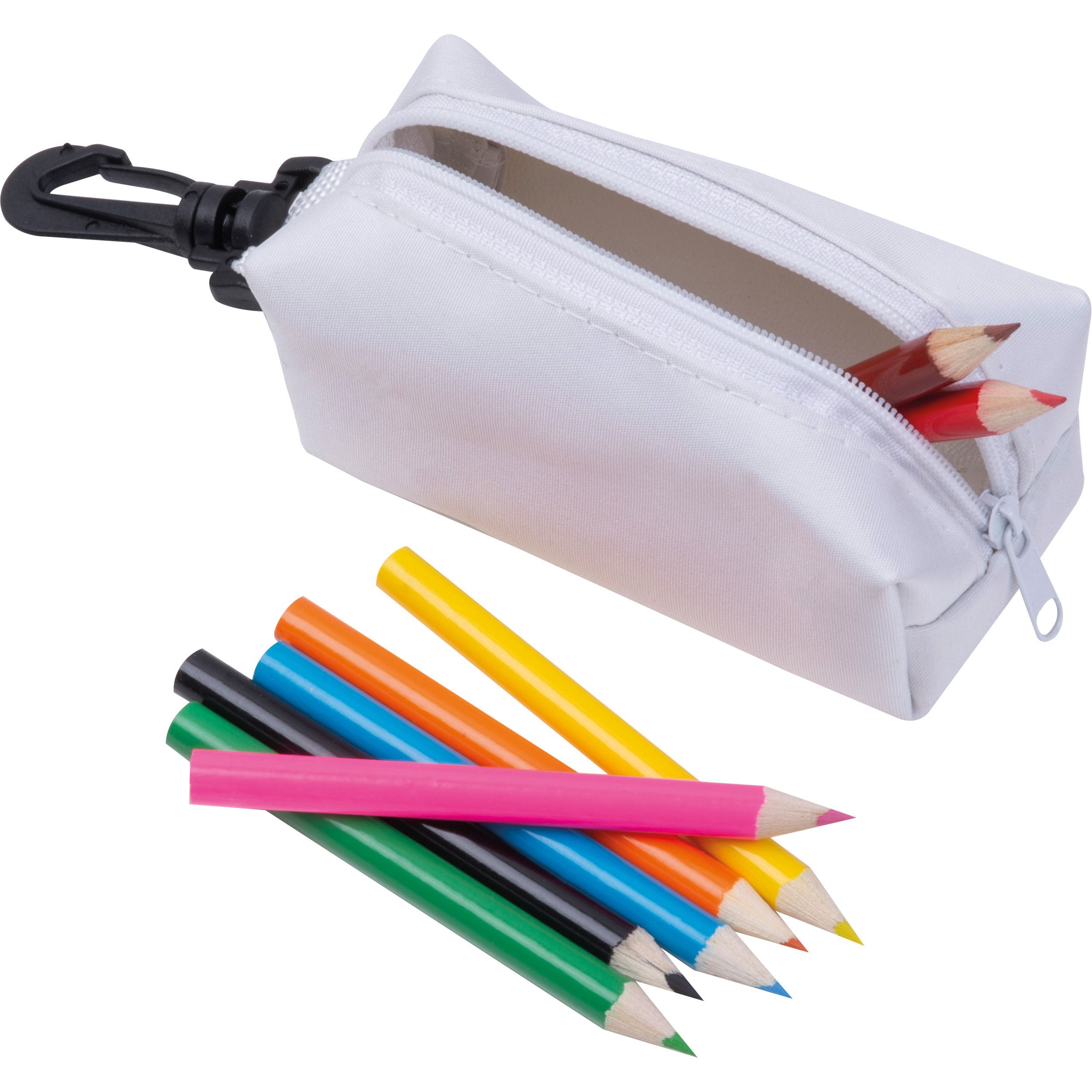 Etui mit Buntstiften Carlton - weiß-193
