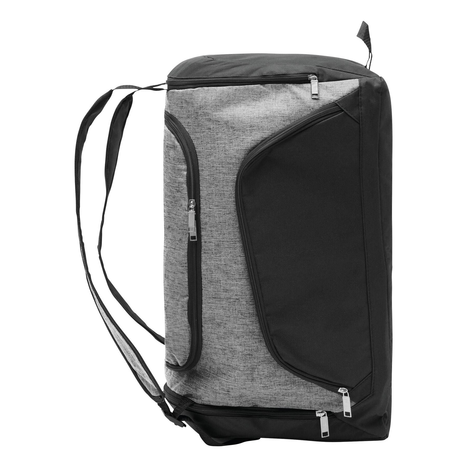Sporttasche 2 IN 1 - grau - schwarz-942