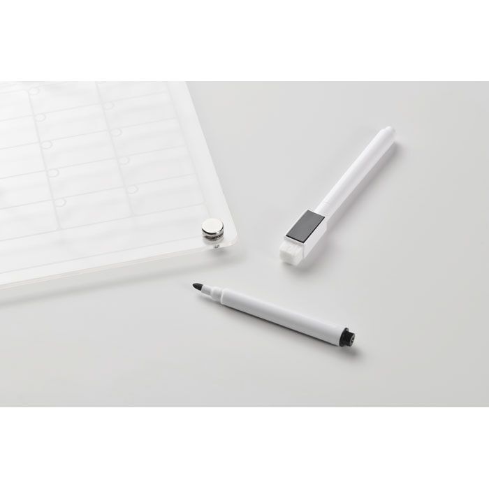 Magnetischer Monatsplaner PLANIT - transparent-493