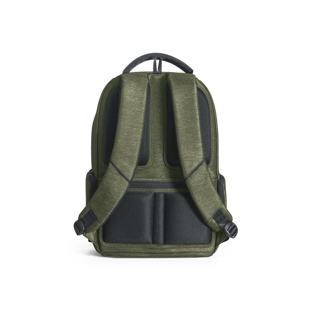 BOSTON Wasserdichter 2Tone Nylon 17'' Laptop-Rucksack - dunkelgrün-725