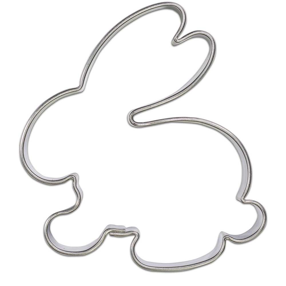 Backförmchen mit Rezeptblock Osterei - Hase 2-16