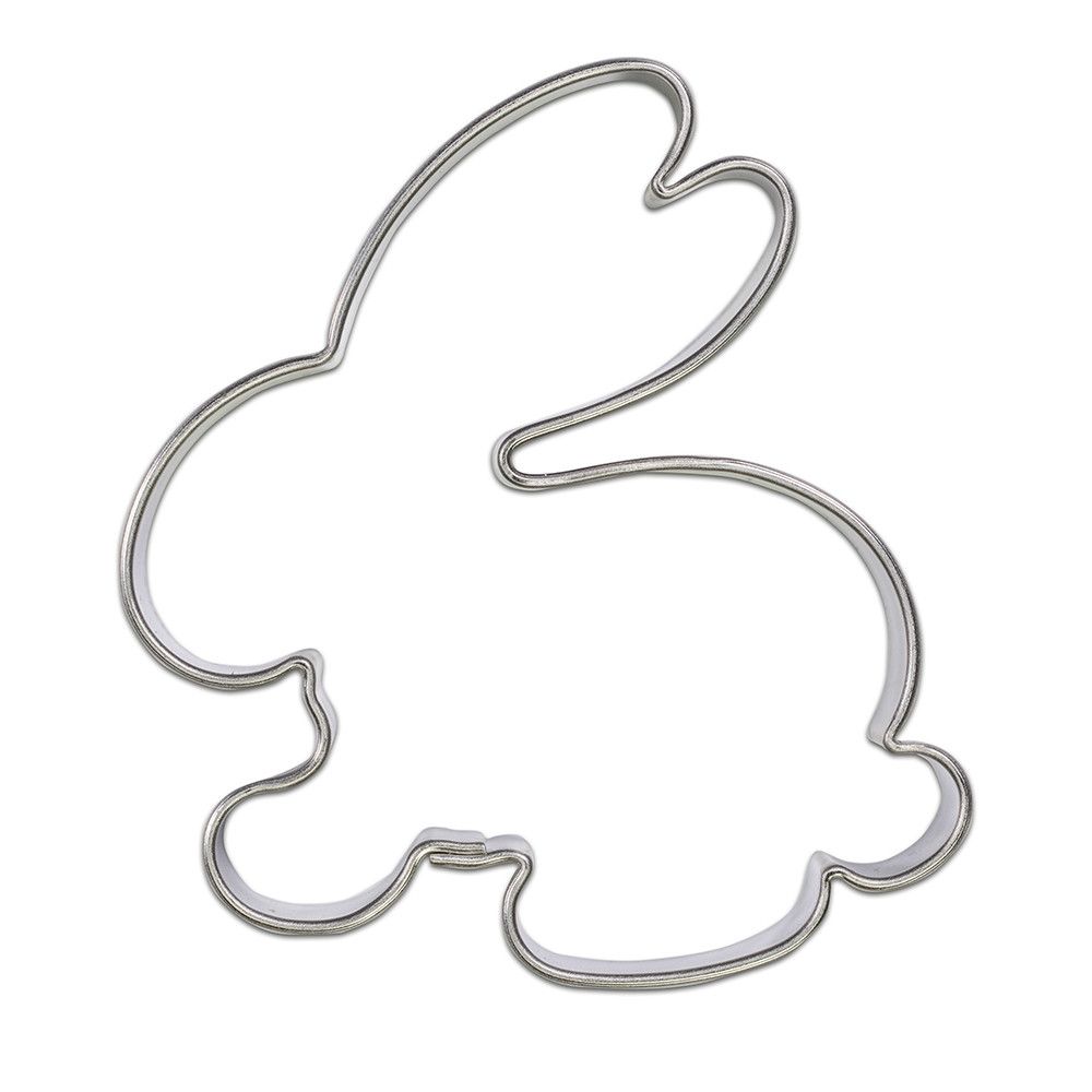 Backförmchen mit Rezeptblock Osterei - Hase 2-16