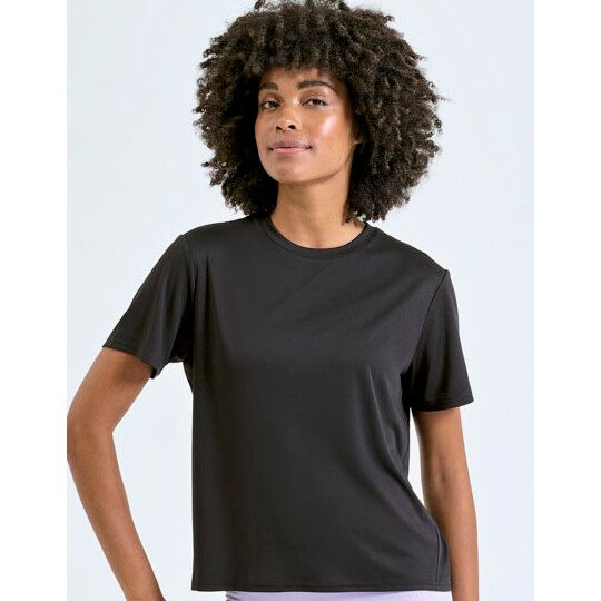 Women´s TriDri® Ion-Charge Easy Fit Tee - charcoal-928