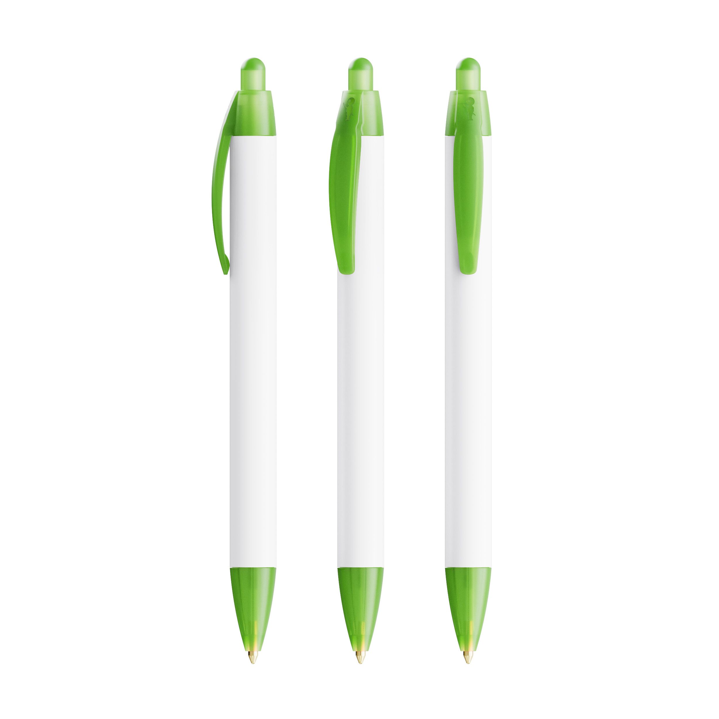 BIC® Wide Body Ecolutions® ballpen, Mine schwarz - gefrostetes grün-815