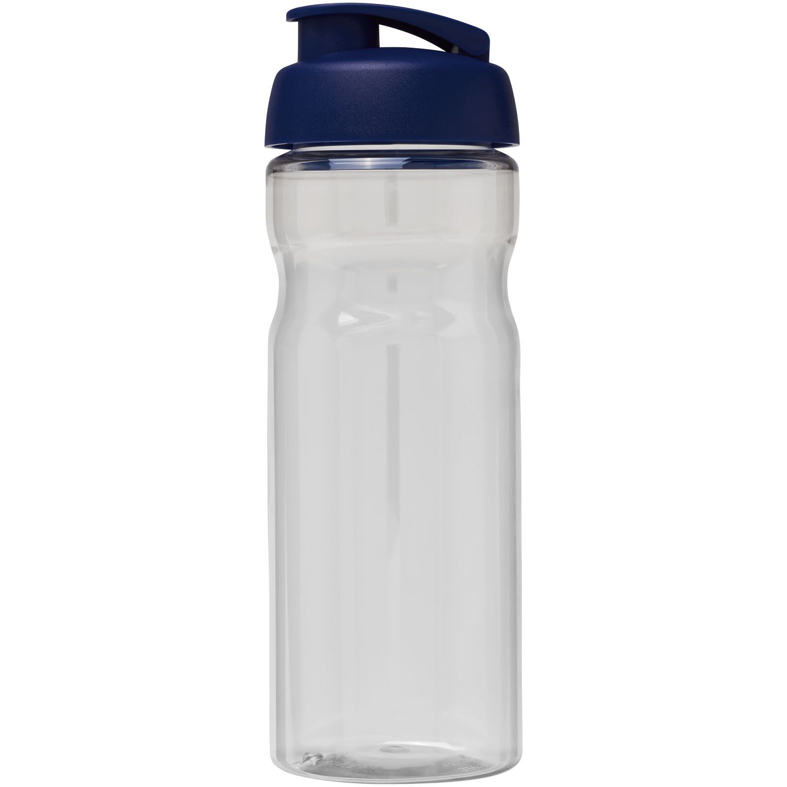 H2O Active Base 650 ml Sportflasche mit Klappdeckel - transparent -  blau-665