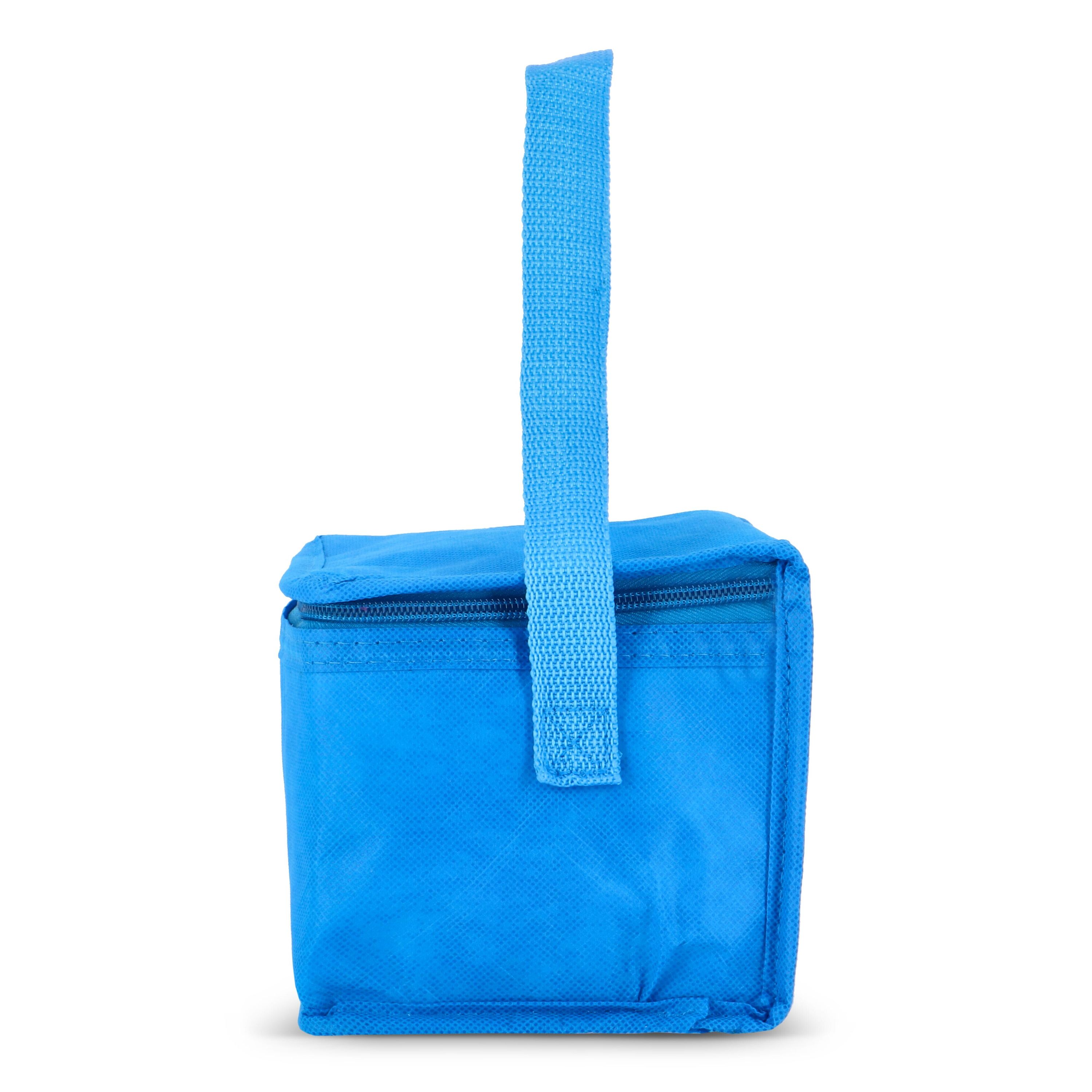 R-PET 6 Dosen-Kühltasche Non Woven 20x 13 x 12,5cm 75g/m² - hellblau-74