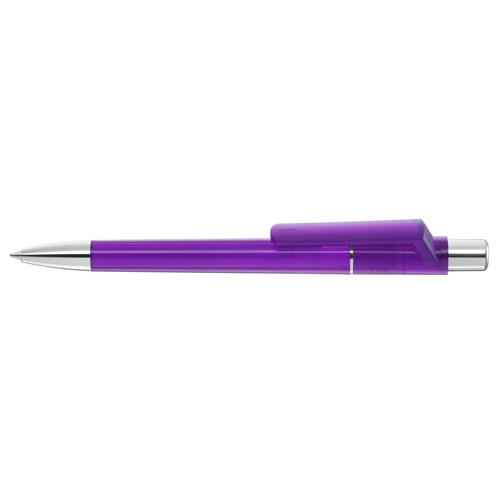 Pepp Transparent Si Druckkugelschreiber - violett-840
