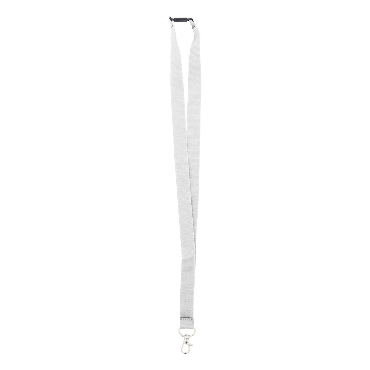 Revent Lanyard aus RPET - weiß-129