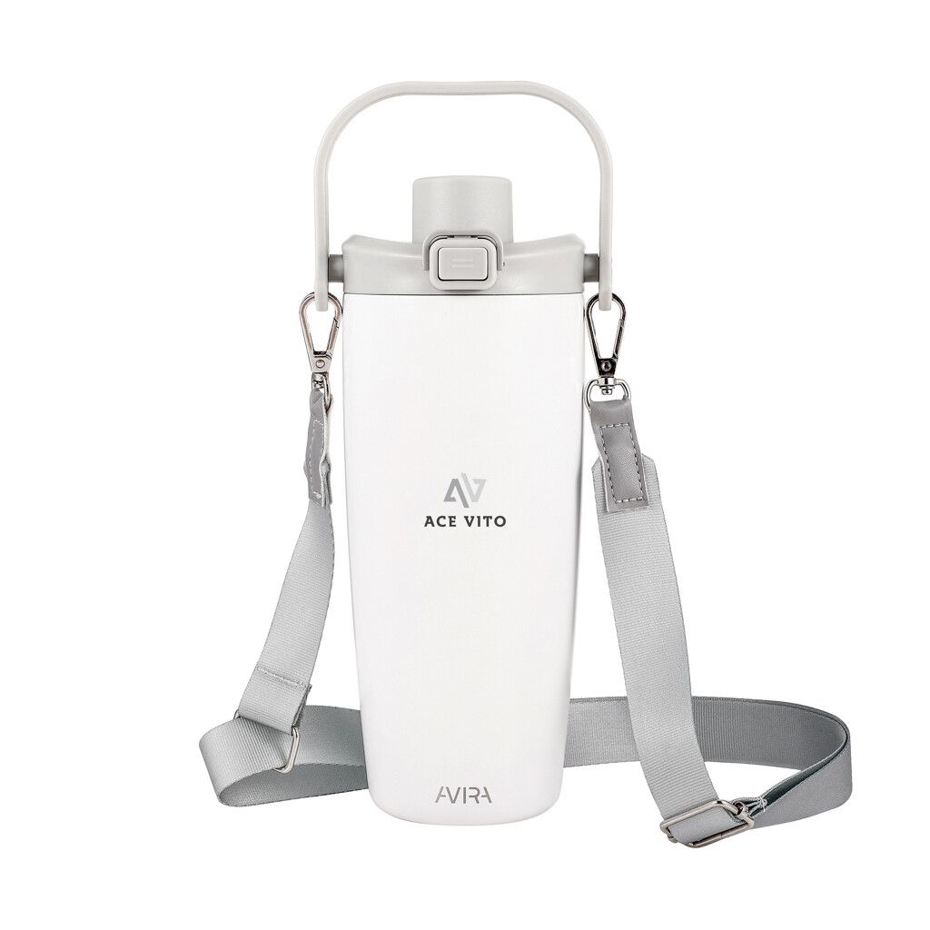 Avira Ayala Crossbody Duosip Becher aus RCS rec. Stahl - weiß-962