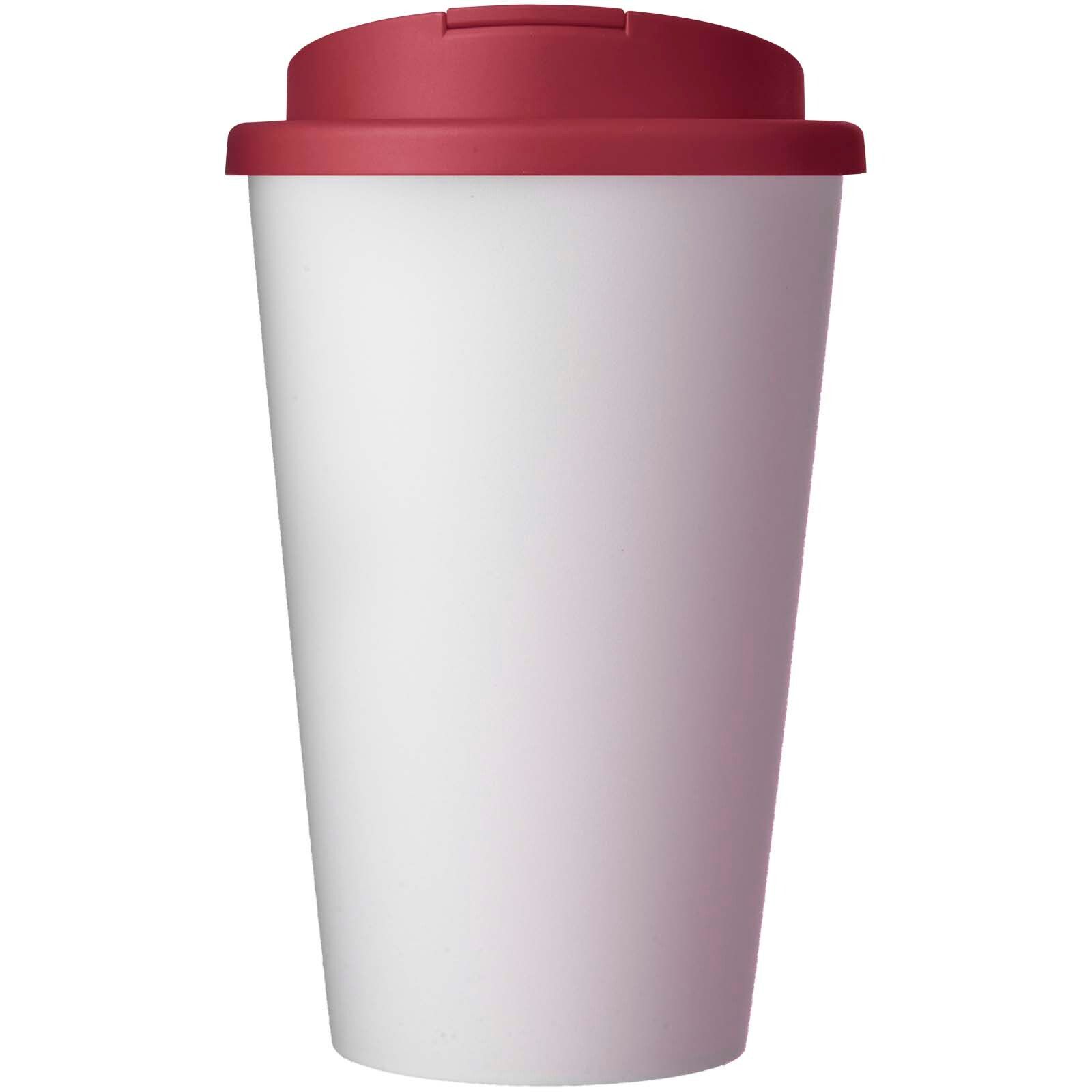 Brite-Americano POP 350 ml isolierter Trinkbecher mit auslaufsicherem Deckel - bordeaux-902