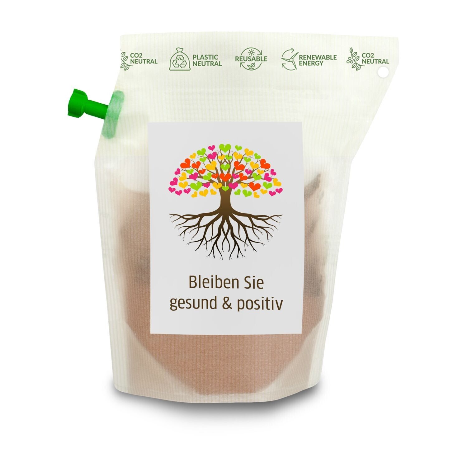Tee-Brühbeutel, Bleiben Sie Gesund & positiv, Tasty Berry, wiederverwendbar-137