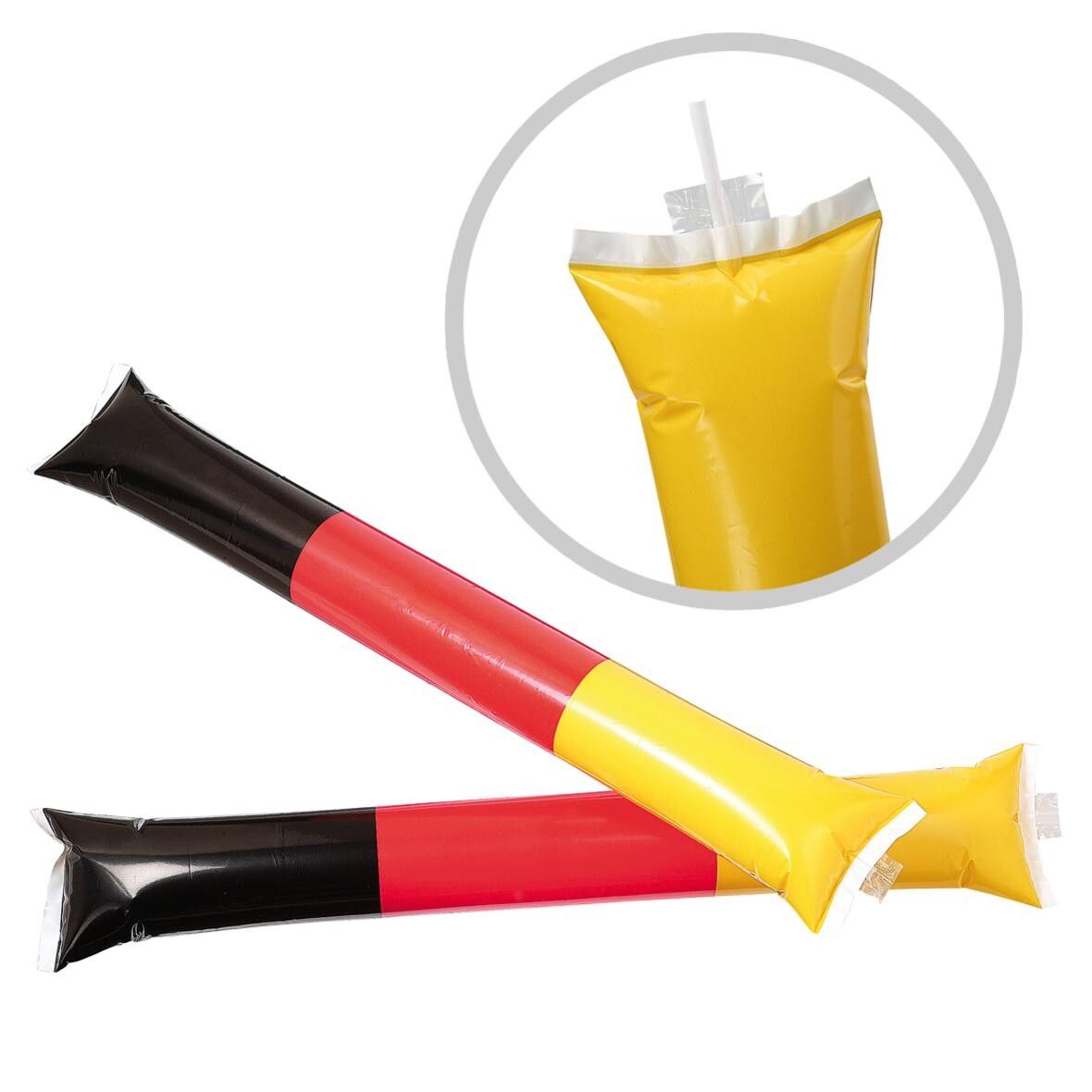 Klopfschlauch Sticks - Deutschland-Farben-303