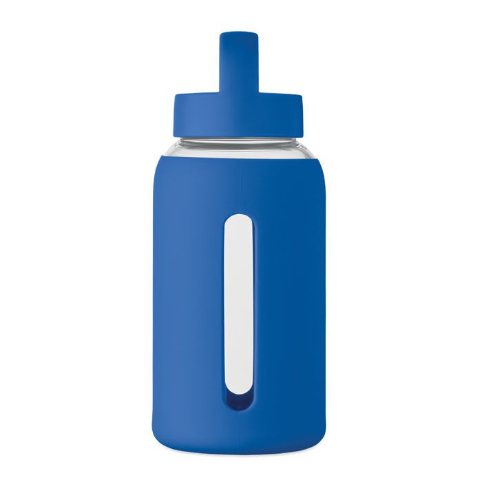 Flasche Borosilikatglas 600ml BORIS - königsblau-893
