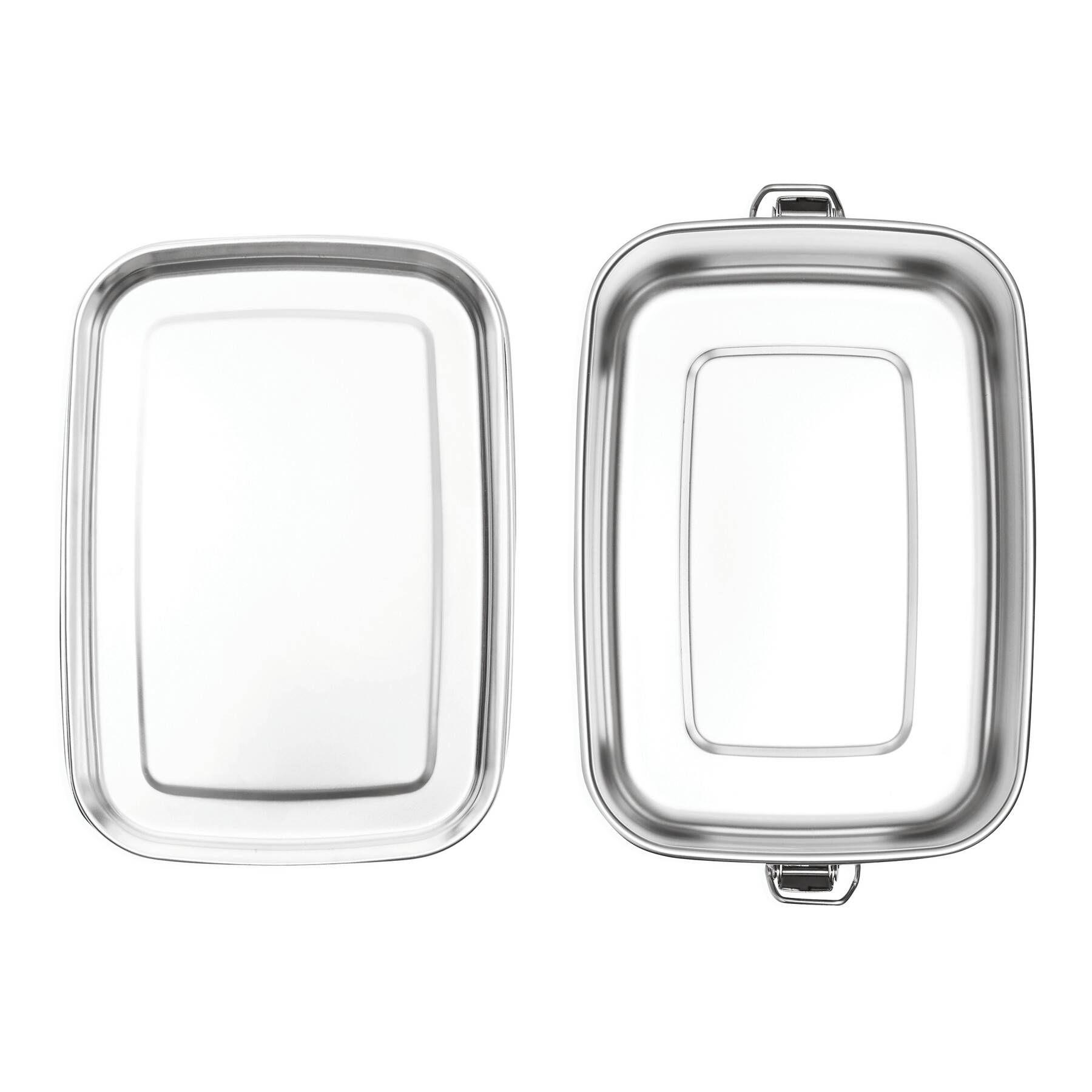 Edelstahl Lunchbox STRONG BREAK - silber-385