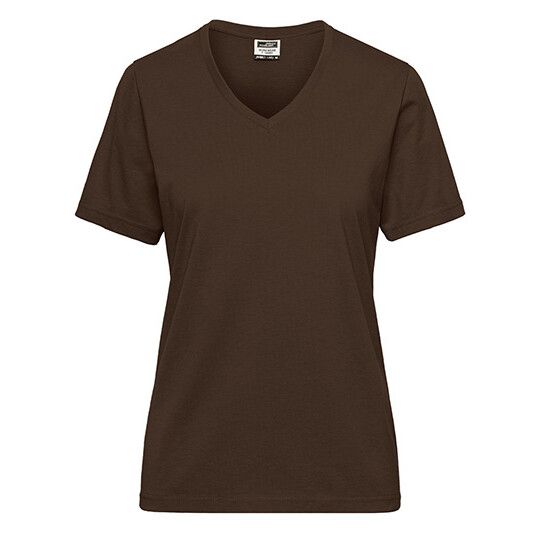 Ladies´ Bio Workwear T-Shirt - brown-651