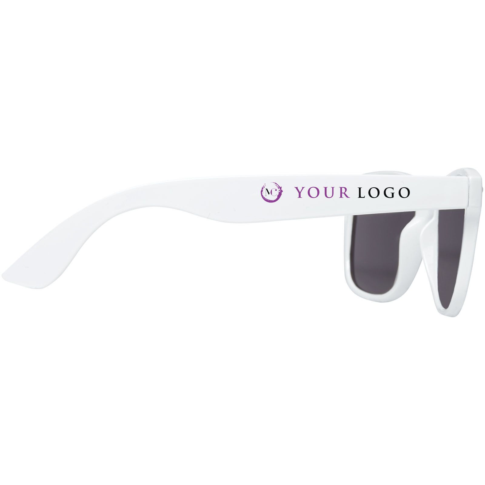Sun Ray rPET Sonnenbrille - weiss-231