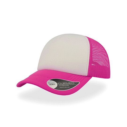 Rapper Cap - white - fuchsia fluo - fuchsia fluo-43