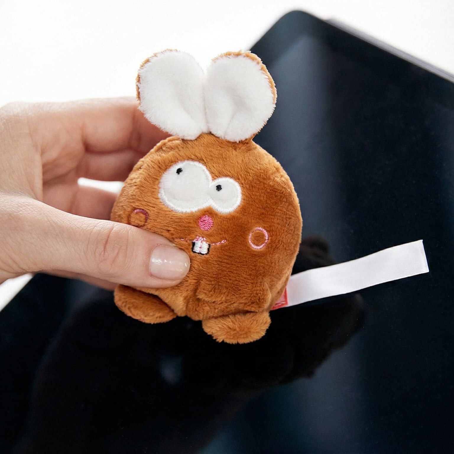 MiniFeet® Bildschirmreiniger Schmoozies® Hase - braun-907