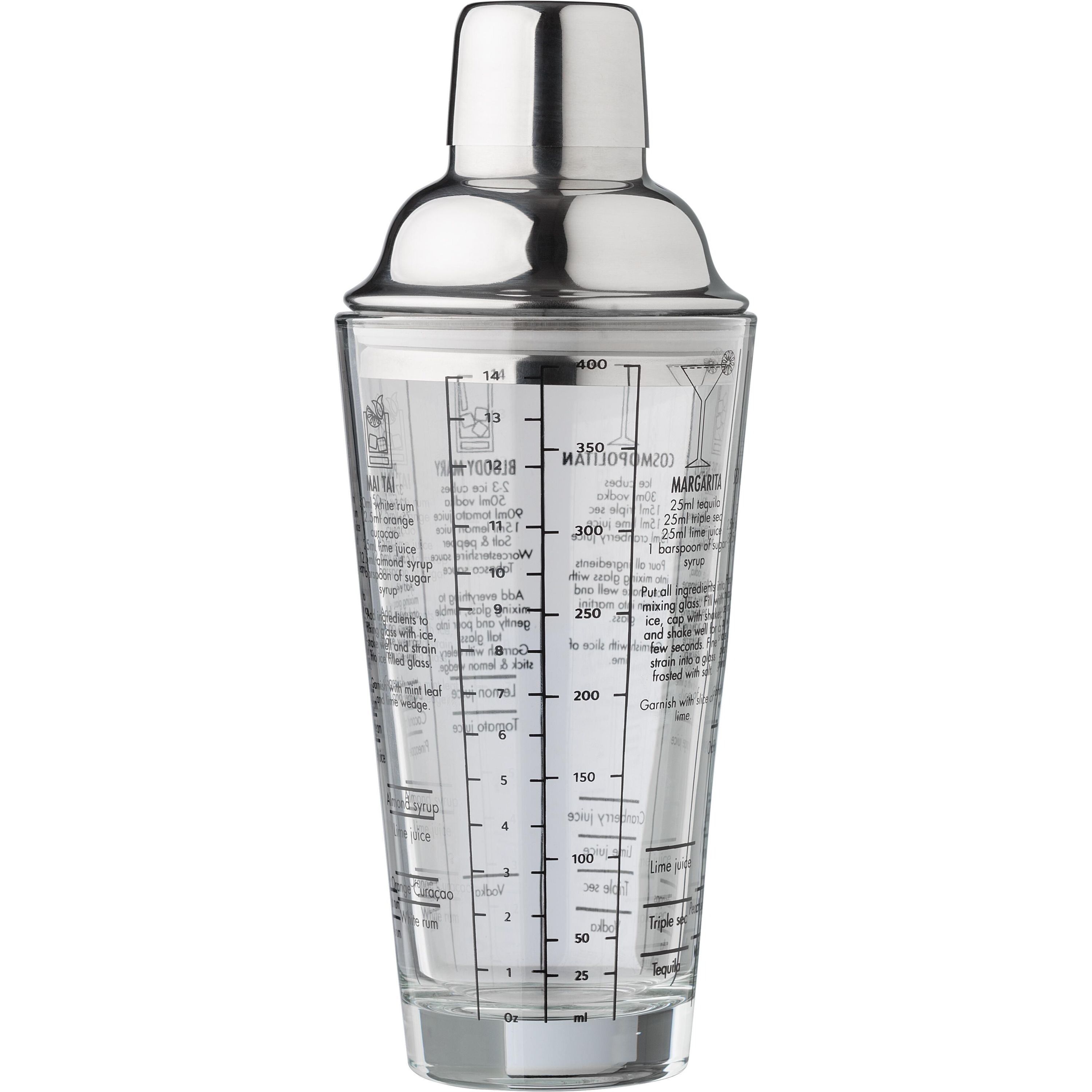 Glas-Cocktailshaker (400 ml) Adela - neutral-424
