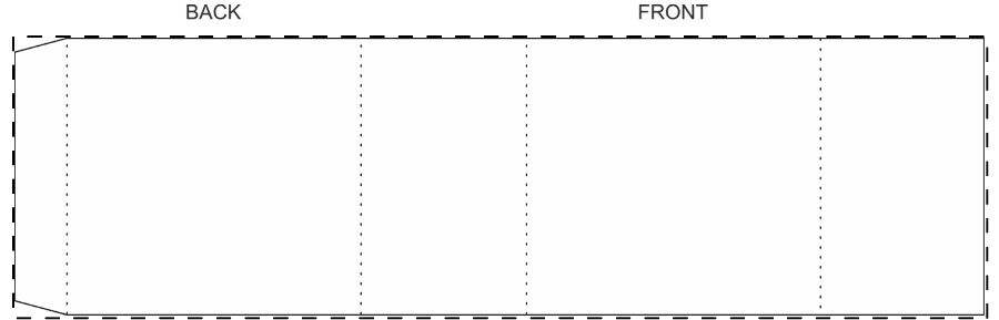 Veredelungsposition Maßgefertigte Papierbanderole