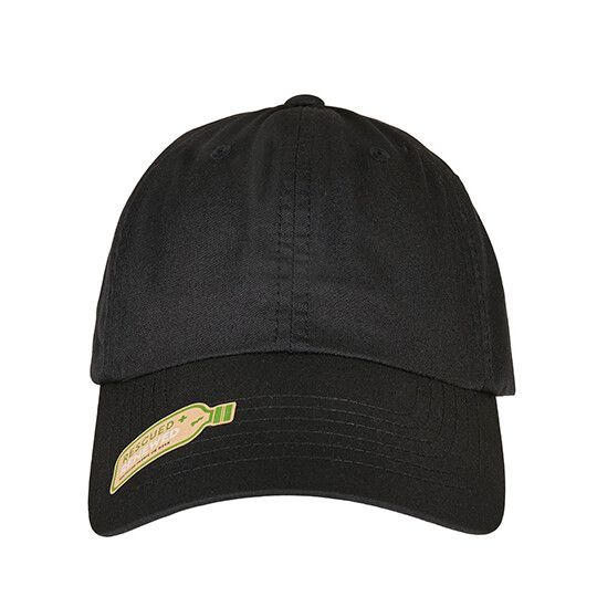 Recycled Polyester Dad Cap - black-854