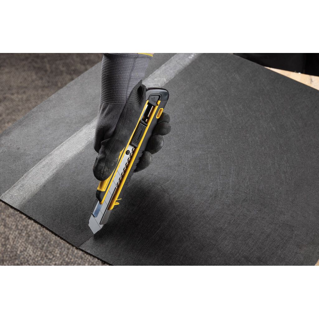 Nachfüllbares RCS Abbrechmesser mit Soft-Grip - gelb-651