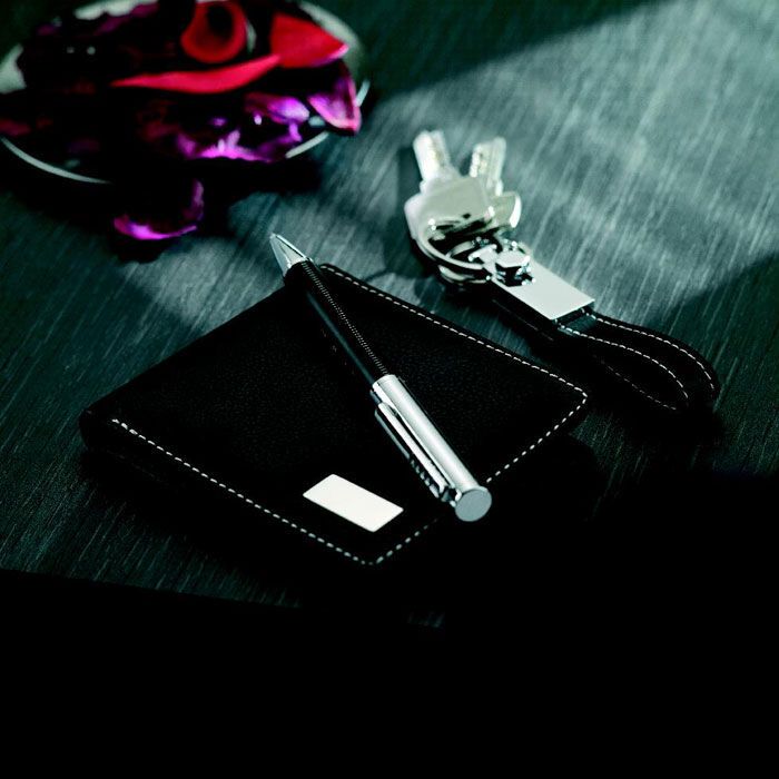 Set mit Geldbörse ELEGANCI - schwarz-690