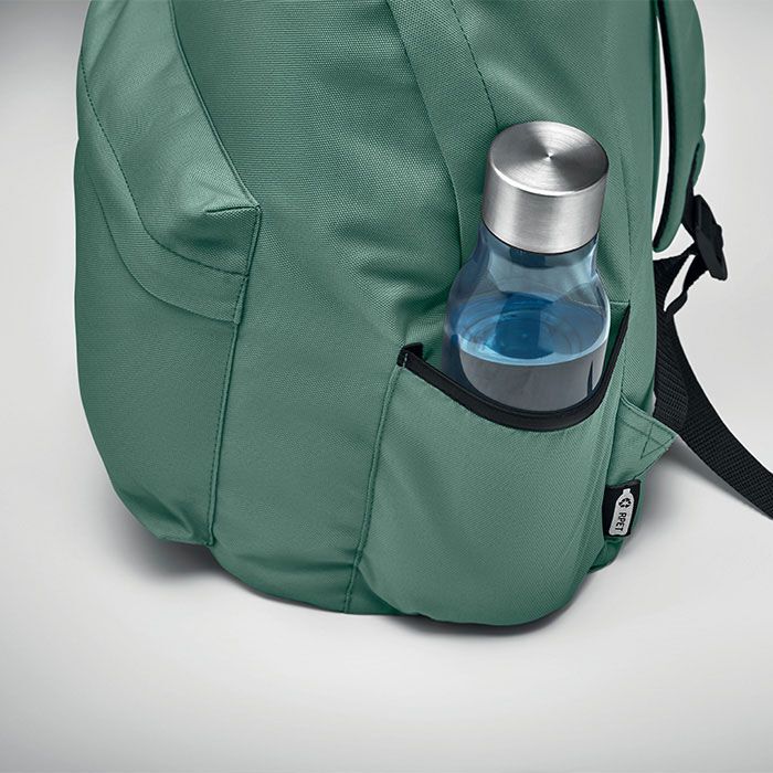 Rucksack 600D RPET-Polyester BAPAL+ - dunkelgrün-587
