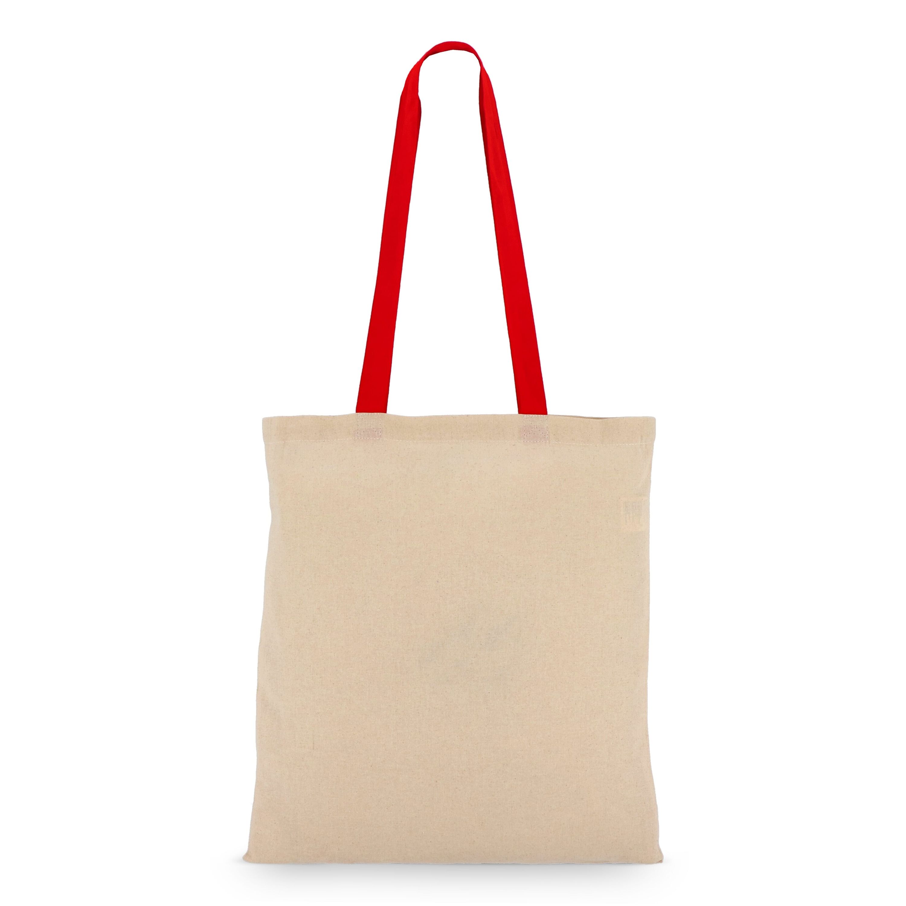 Tragetasche aus Baumwolle OEKO-TEX® 38 x 42cm 140g/m² - rot-683