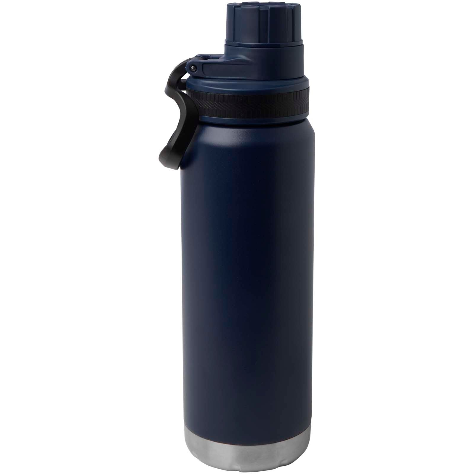 Fortis 700 ml RCS-zertifizierte Kupfer-Vakuum Isolierflasche aus recyceltem Edelstahl (Kohlensäure geeignet) - navy-427