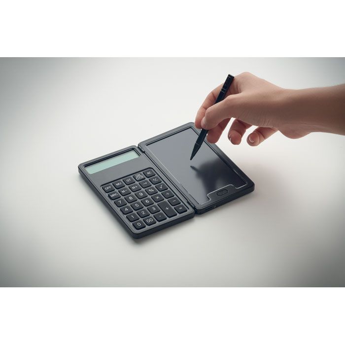 Taschenrechner mit LCD-Tafel CLERK - schwarz-911