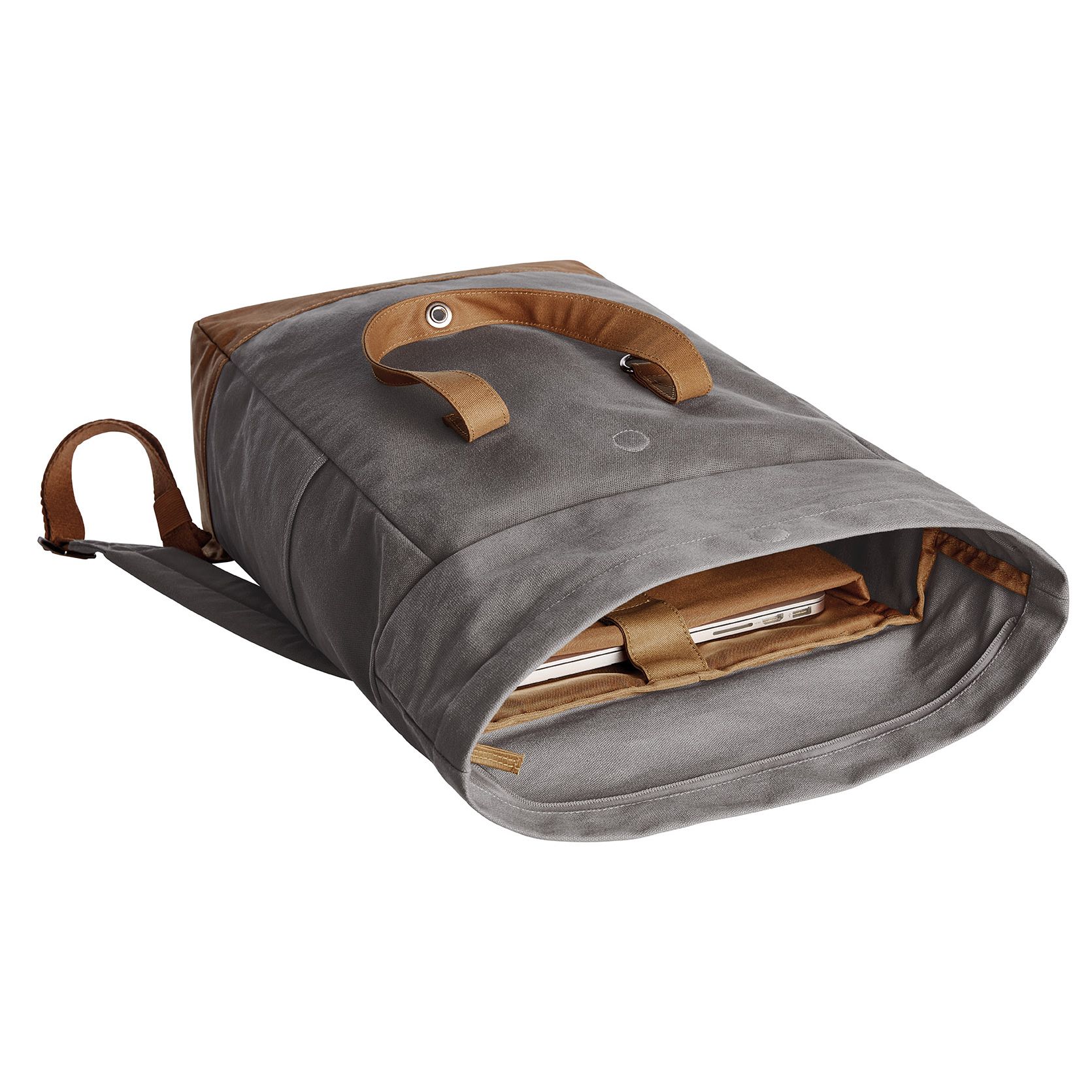 Notebook-Rucksack LIFE - schwarz-schwarz-518