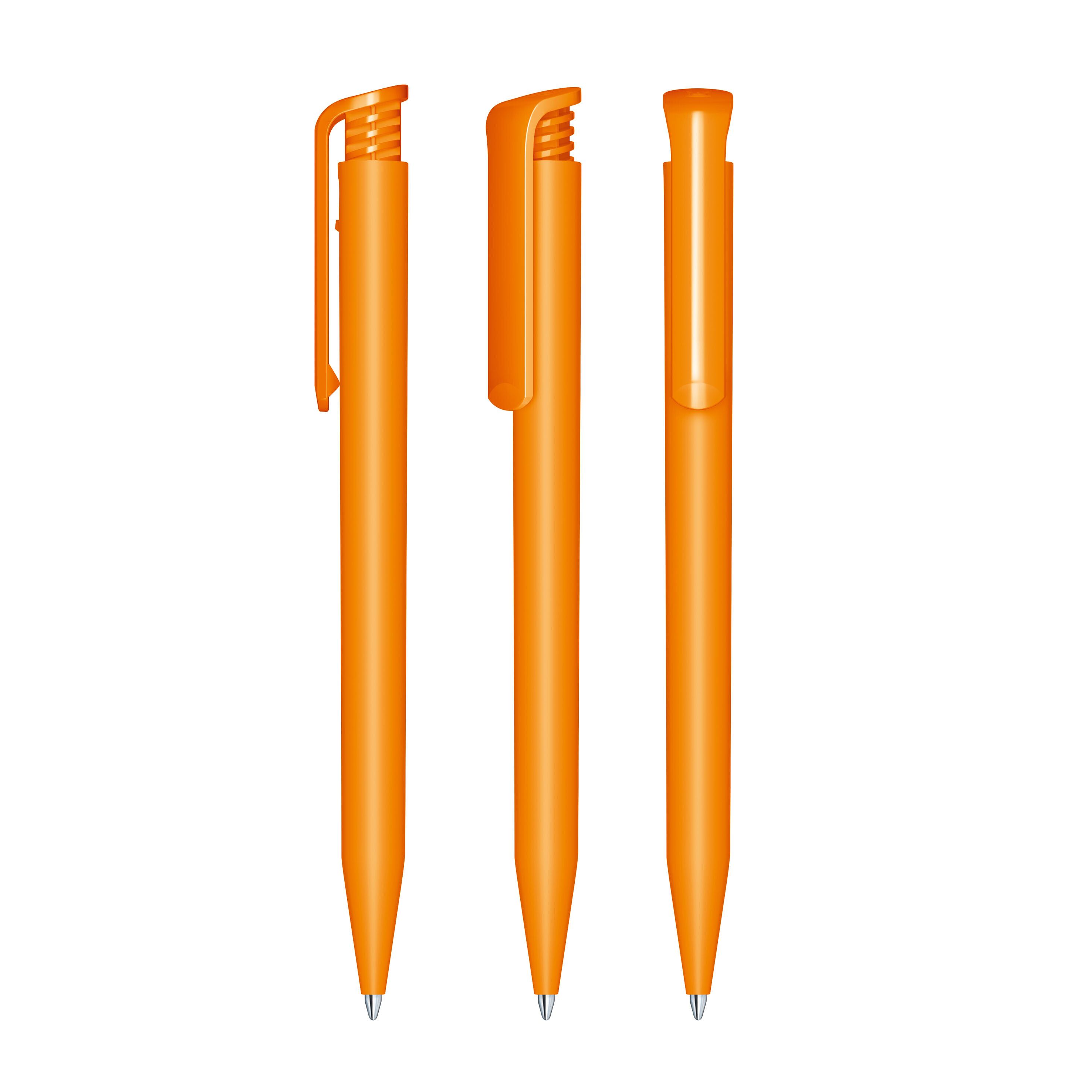 Super Hit Matt Druckkugelschreiber - orange-638