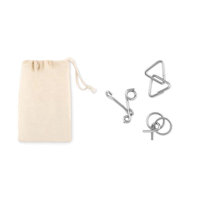 Geduldsspiele-Set THREENATS - beige-968