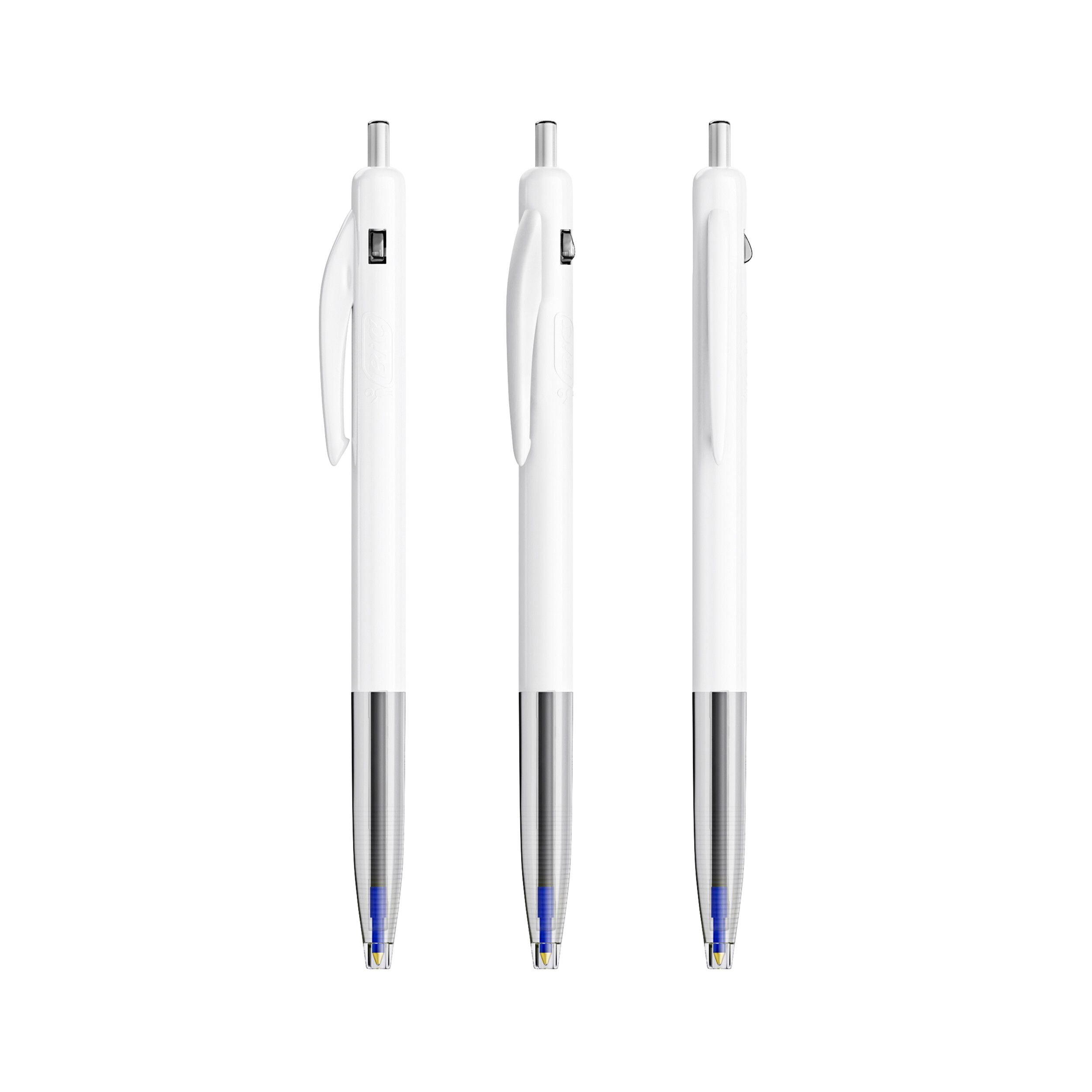 BIC® M10® Clic Kugelschreiber, Mine blau - weiß-619
