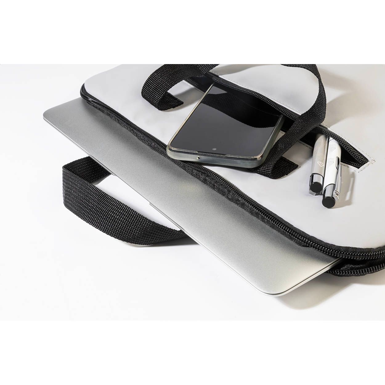 Pubbuk Laptoptasche aus RPU - grau-170