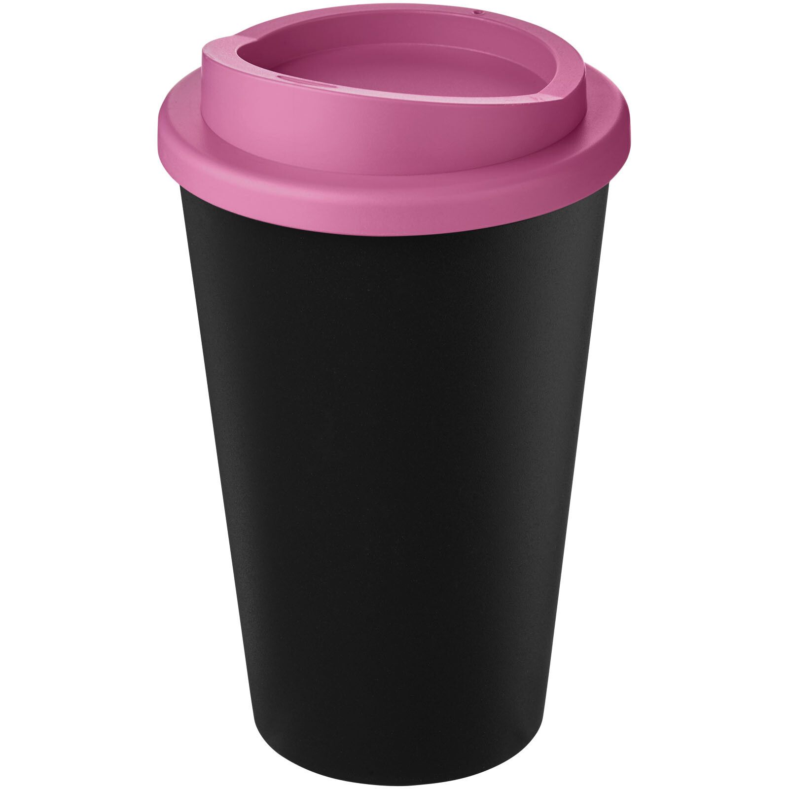 Americano Eco 350 ml recycelter Becher - schwarz -  rosa-488