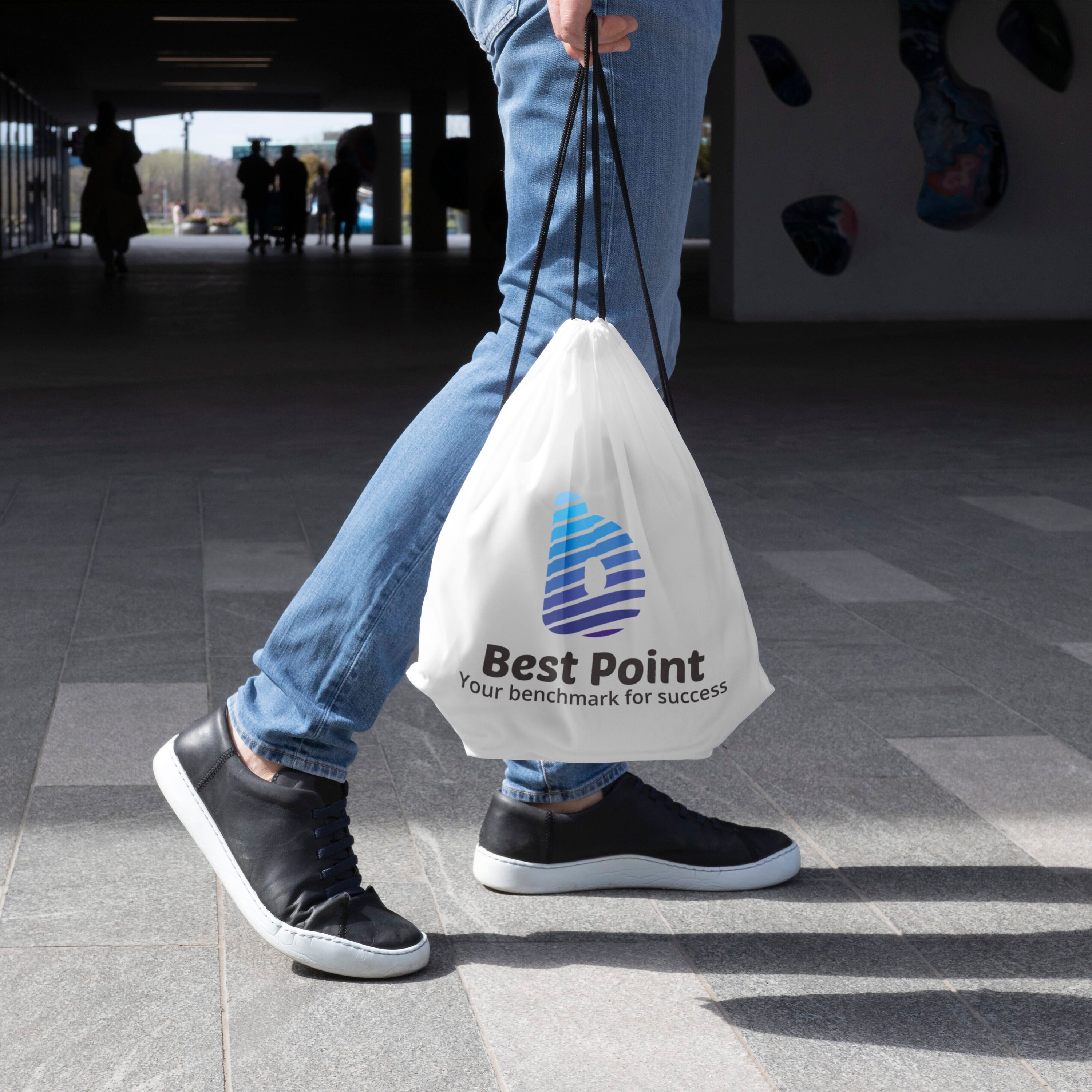 Rucksack aus Polyester 210D - weiss-871