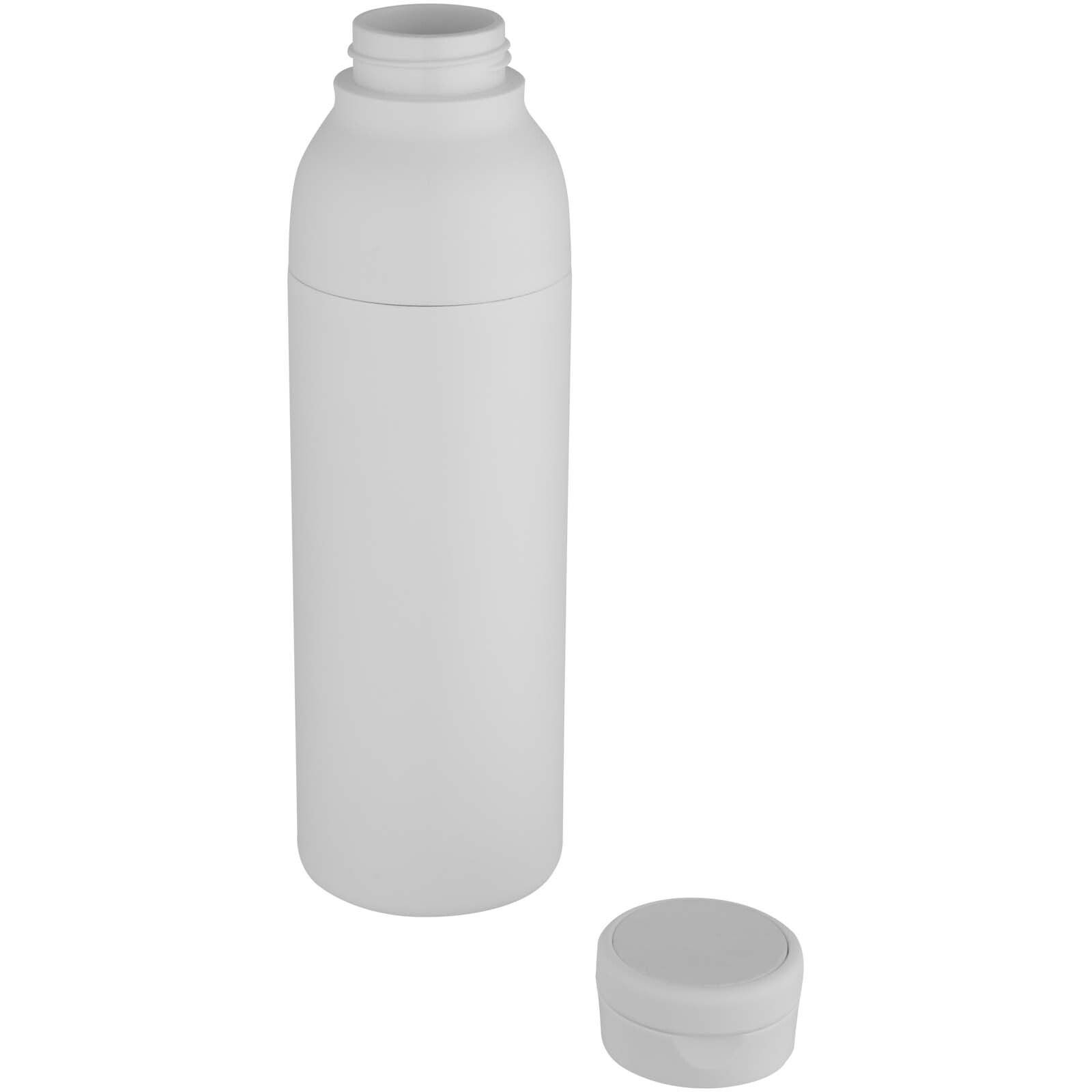Illuminate 650 ml RCS doppelwandige Isolierflasche aus recyceltem Edelstahl - weiss-81
