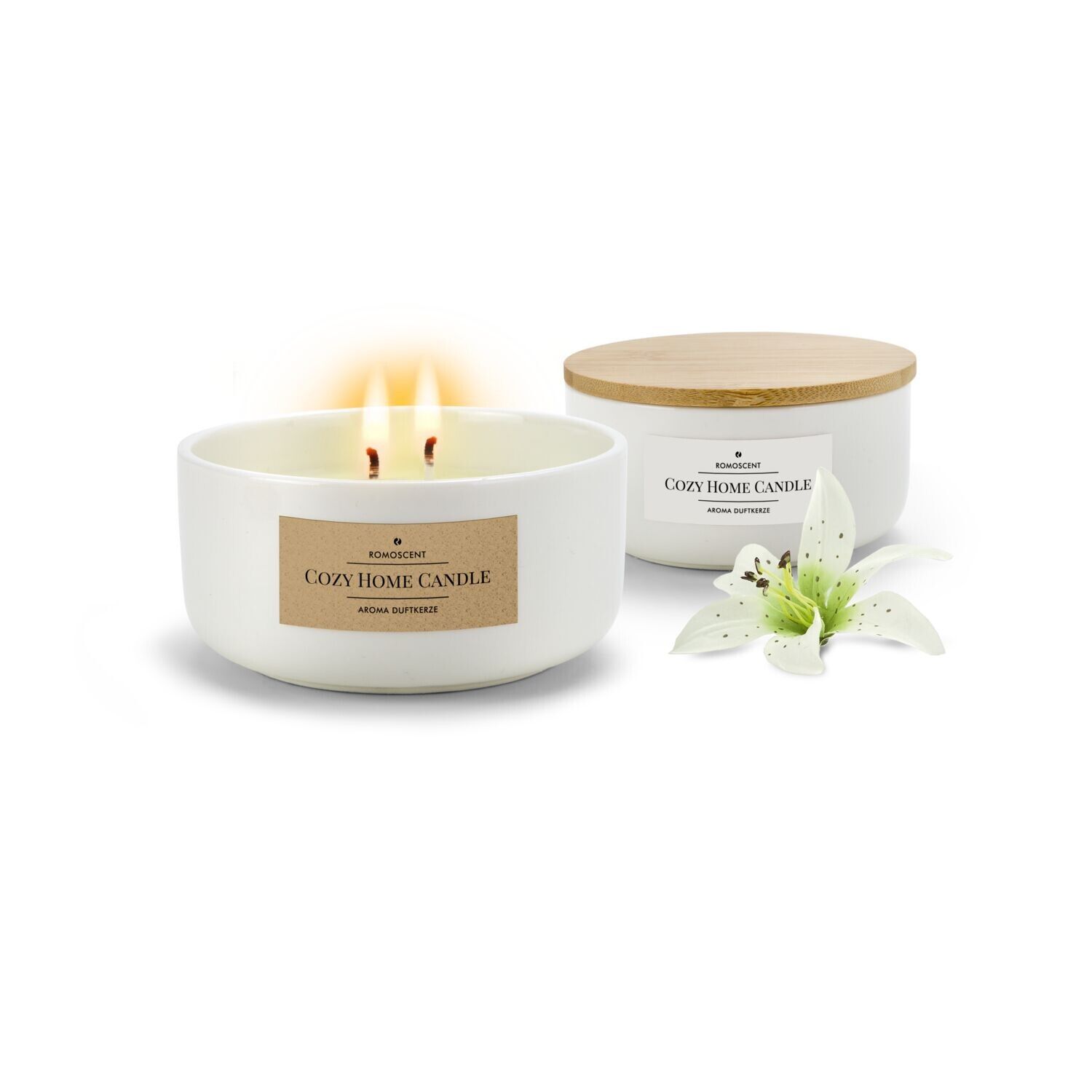 ROMOSCENT® Aromakerze Cozy Home-876