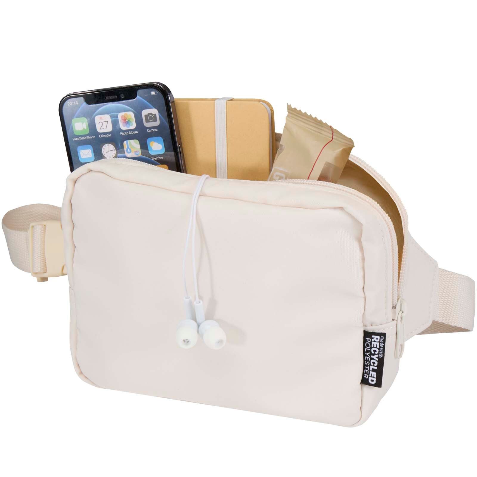 Trip Aware Recycelte Reisetasche mit Schultergurt 1 L  - offwhite-851