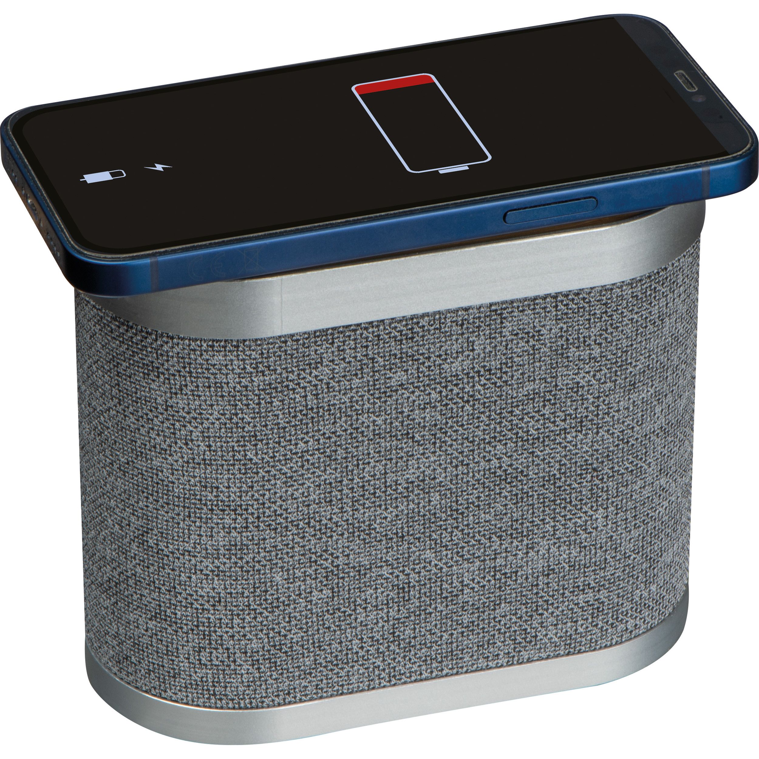 Bluetooth Lautsprecher  - silbergrau-909