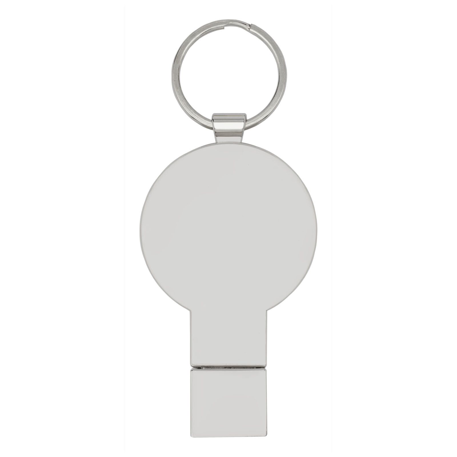 Runder Light Up USB Stick - silber - 2 GB-339