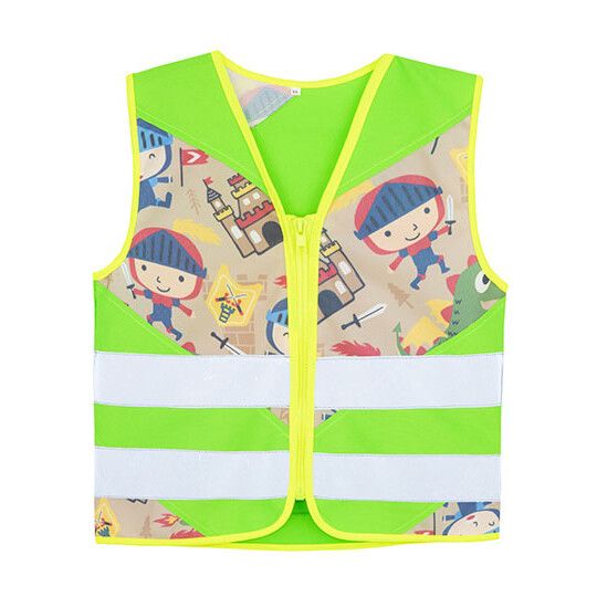 Children´s Safety Vest Action Fantasy CO² Neutral - knight-792
