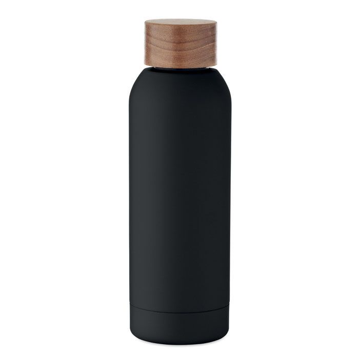 Einwandige Flasche 700 ml GEISER - schwarz-941