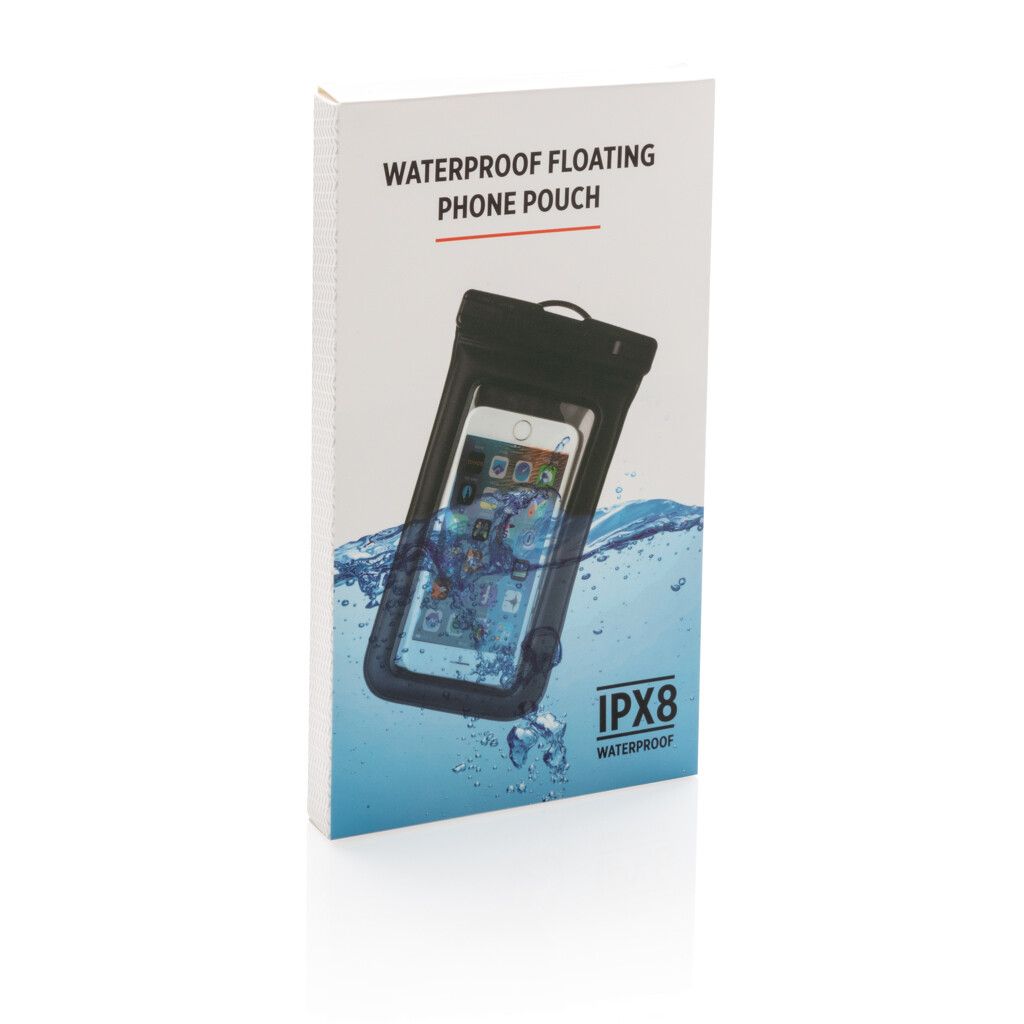 IPX8 wasserdichte, schwimmende Telefontasche - schwarz-267