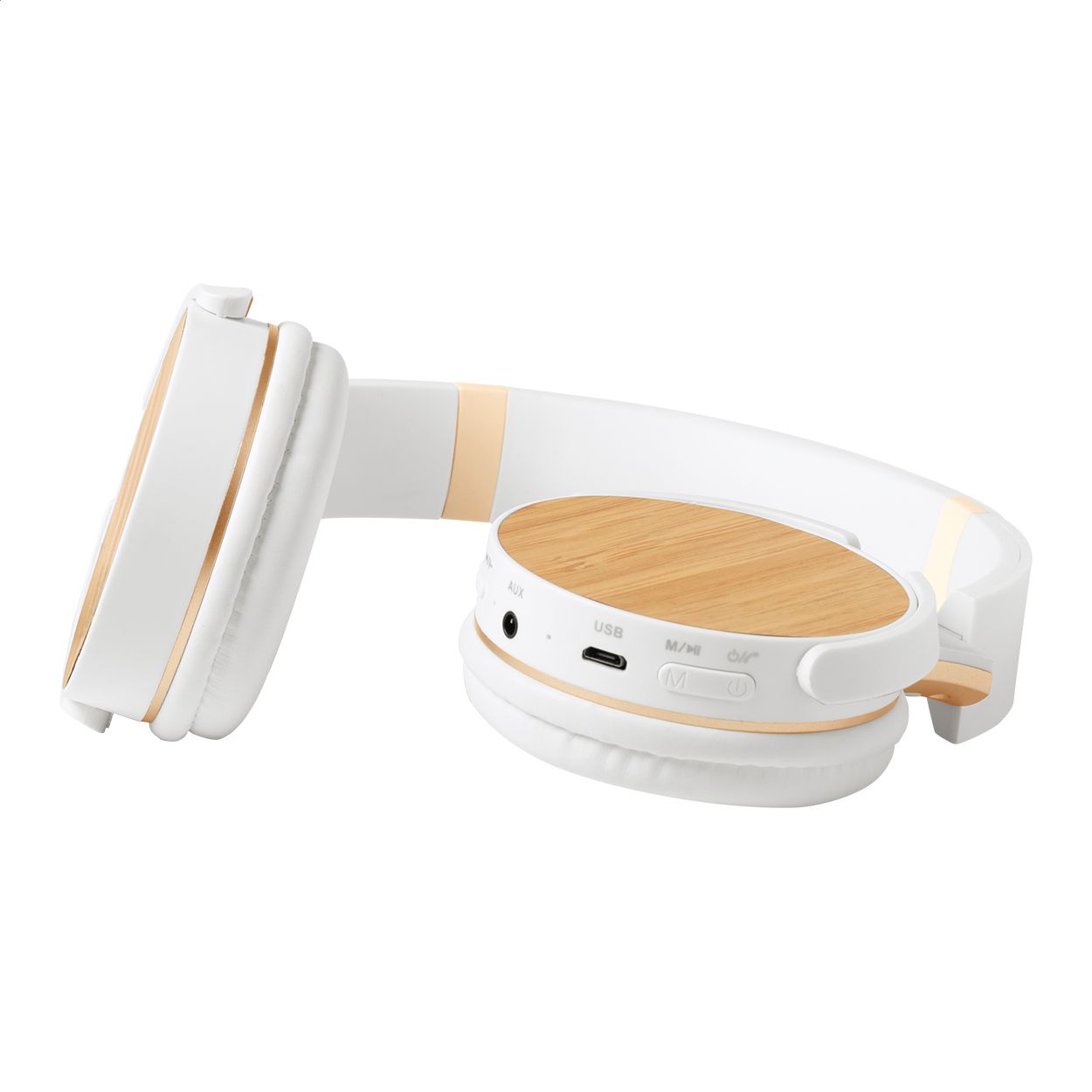 Bluetooth-Kopfhörer Treiko - weiß - natur-31